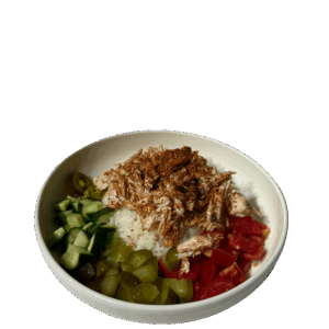 Baharatlı Tavuklu Pilav Kovası